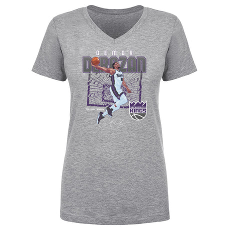 DeMar DeRozan Women's V-Neck T-Shirt | 500 LEVEL