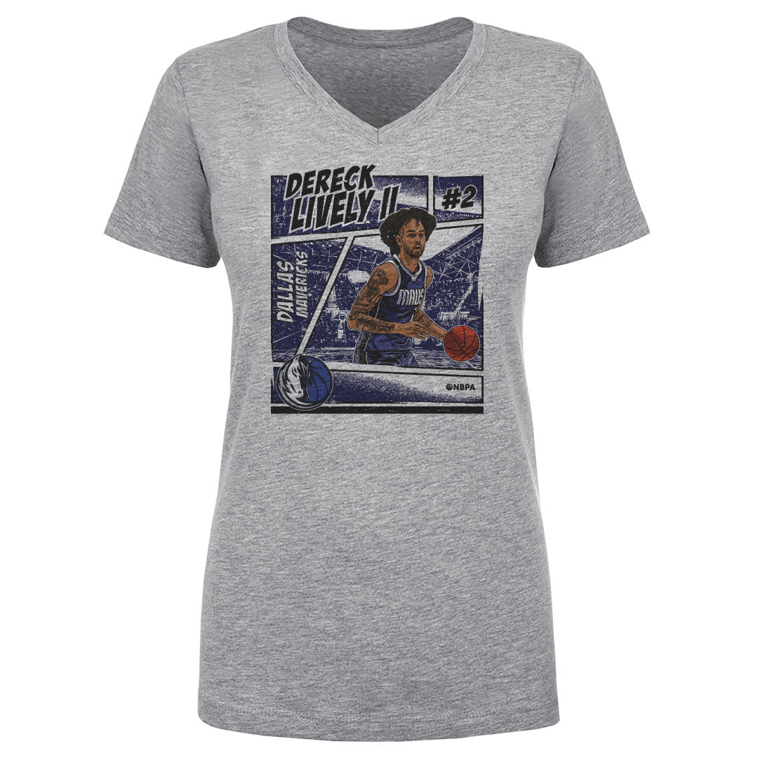 Dereck Lively II Women's V-Neck T-Shirt | 500 LEVEL