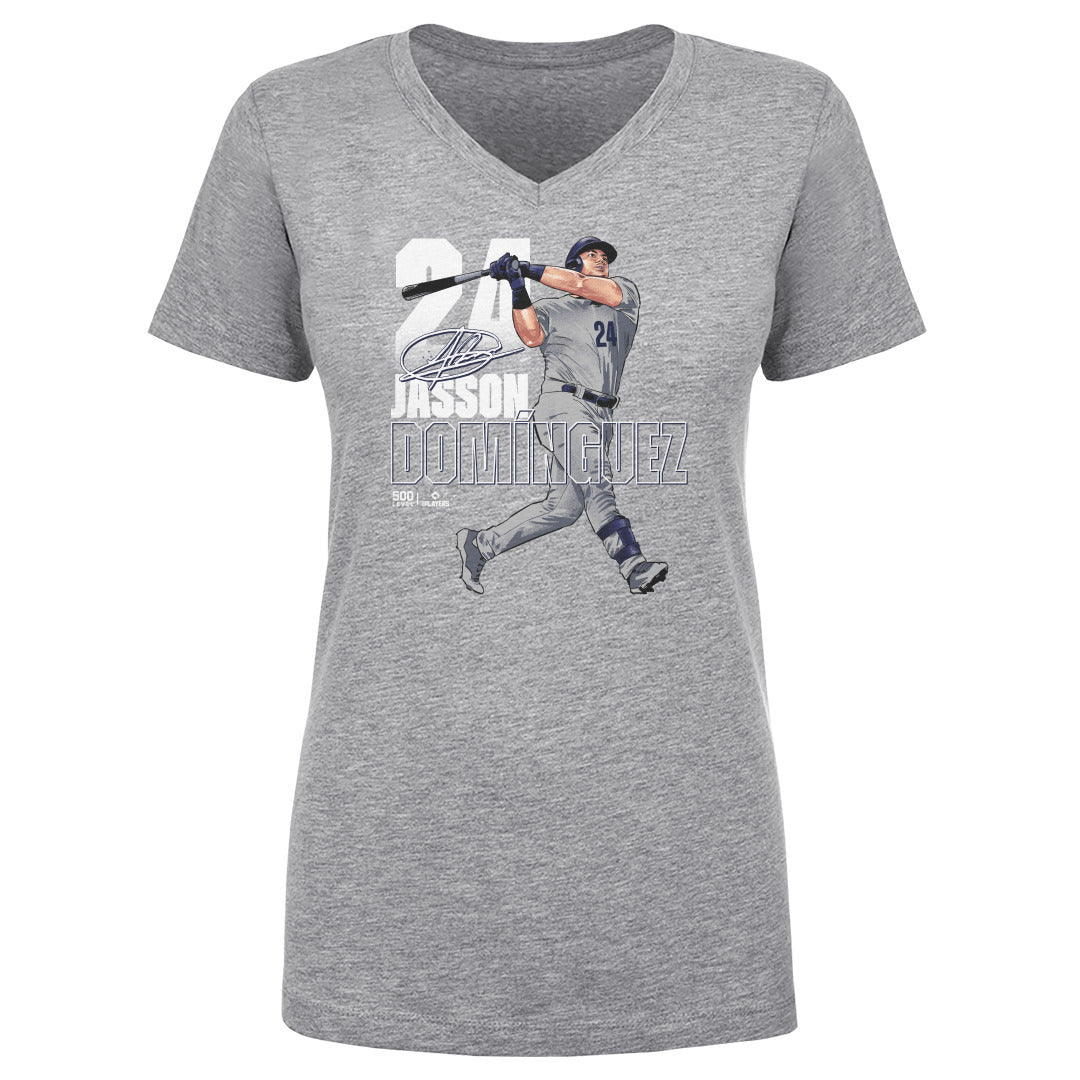 Jasson Dominguez Women's V-Neck T-Shirt | 500 LEVEL
