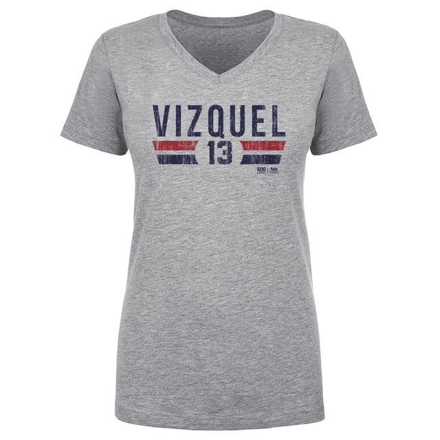 Omar Vizquel Women's V-Neck T-Shirt | 500 LEVEL