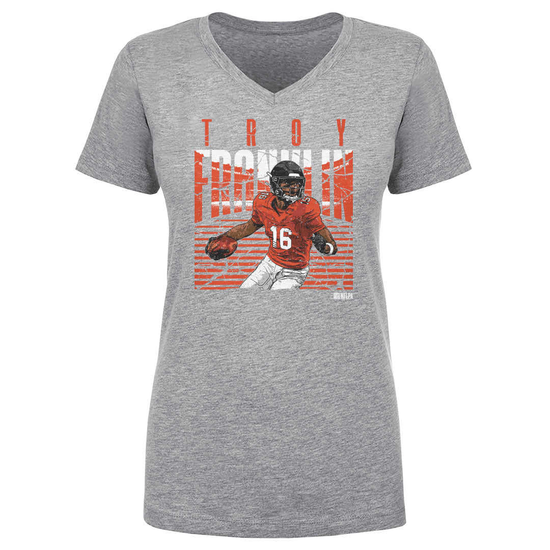 Troy Franklin Women&#39;s V-Neck T-Shirt | 500 LEVEL