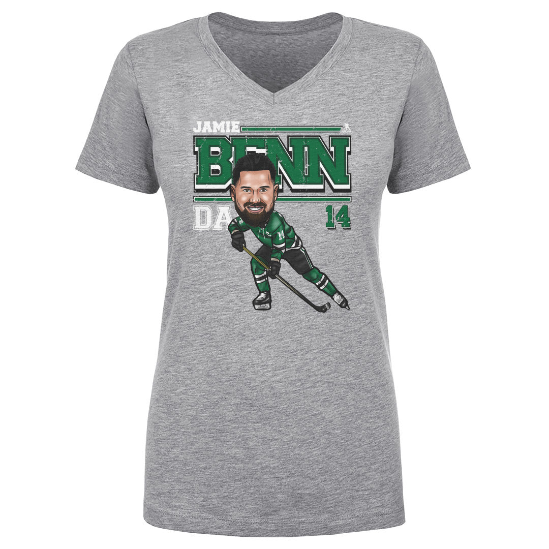 Jamie Benn Women's V-Neck T-Shirt | 500 LEVEL