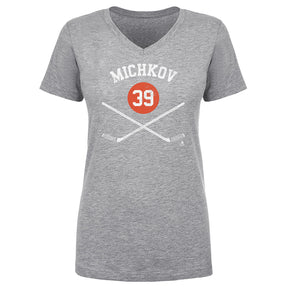 Matvei Michkov Women's V-Neck T-Shirt | 500 LEVEL