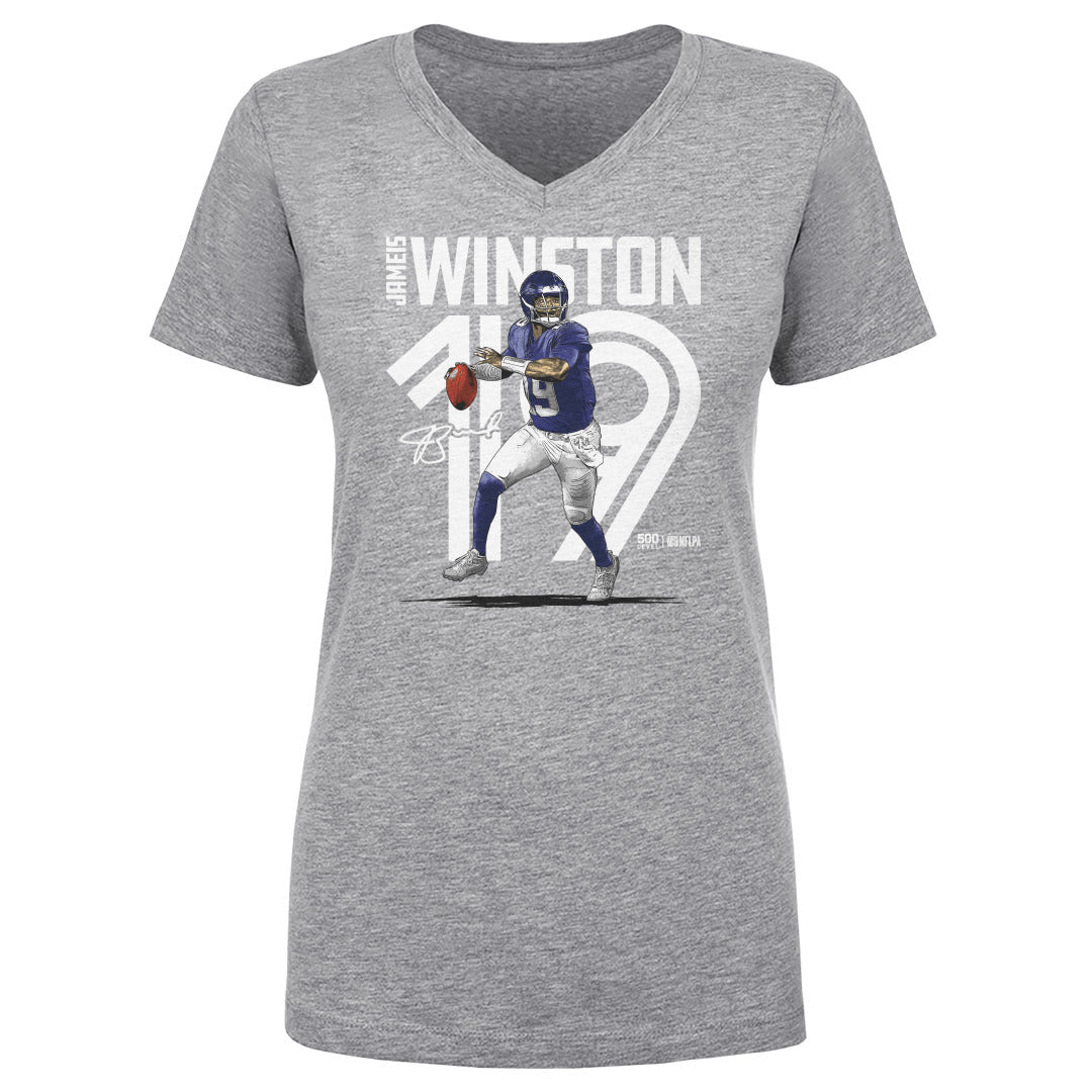 Jameis Winston Women's V-Neck T-Shirt | 500 LEVEL