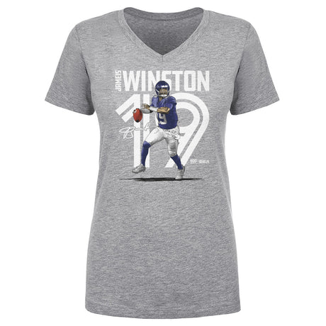 Jameis Winston Women's V-Neck T-Shirt | 500 LEVEL