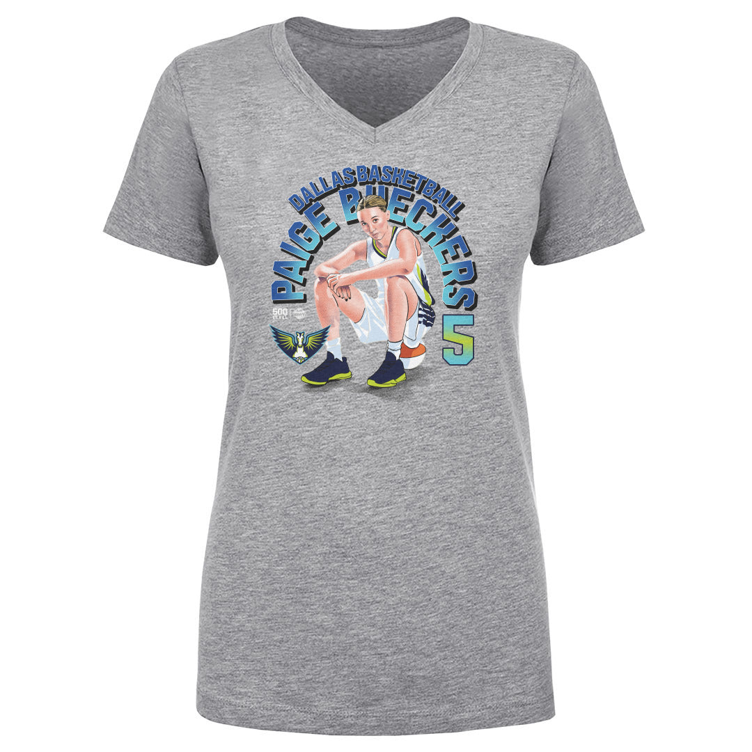 Paige Bueckers Women's V-Neck T-Shirt | 500 LEVEL