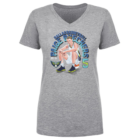 Paige Bueckers Women's V-Neck T-Shirt | 500 LEVEL