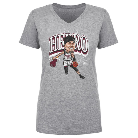 Tyler Herro Women's V-Neck T-Shirt | 500 LEVEL