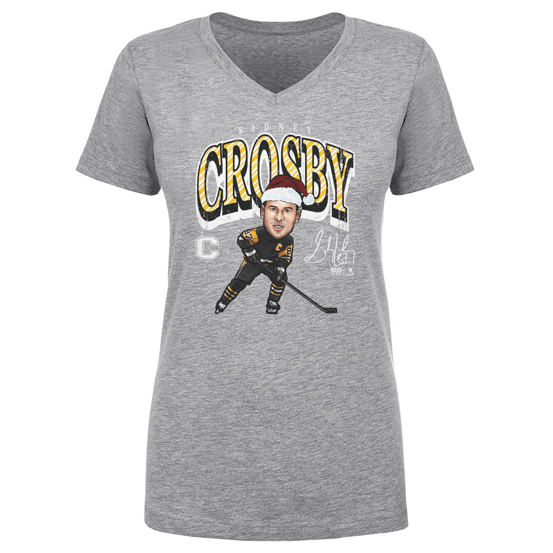 Sidney Crosby Women's V-Neck T-Shirt | 500 LEVEL