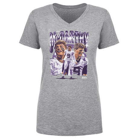 J.J. McCarthy Women's V-Neck T-Shirt | 500 LEVEL