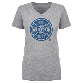 Paul Molitor Women's V-Neck T-Shirt | 500 LEVEL