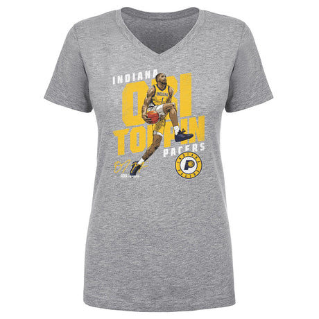 Obi Toppin Women's V-Neck T-Shirt | 500 LEVEL