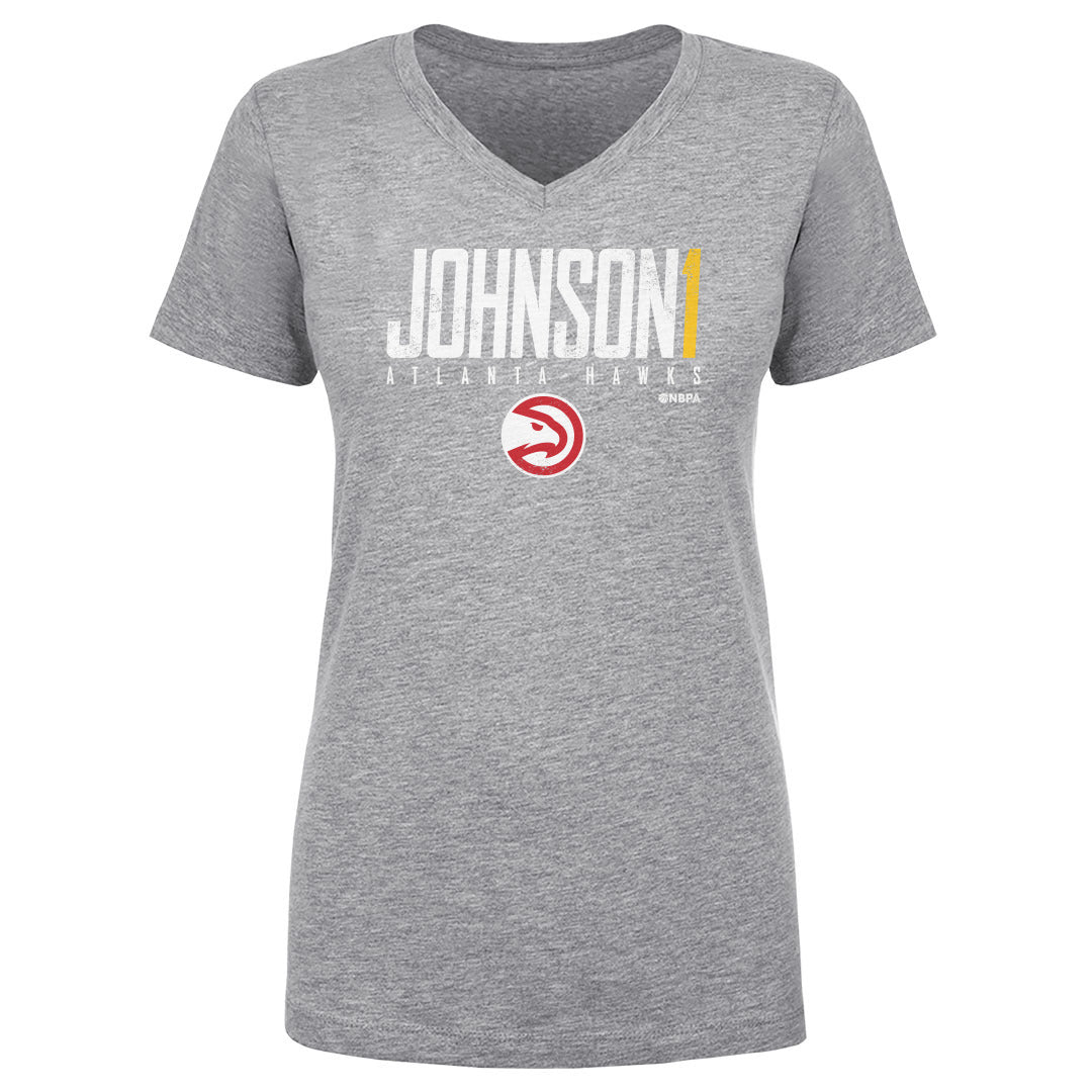 Jalen Johnson Women's V-Neck T-Shirt | 500 LEVEL
