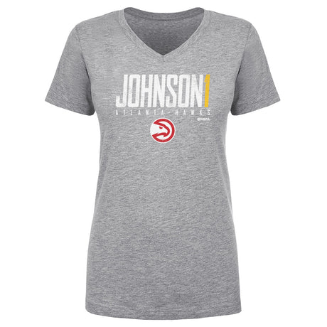 Jalen Johnson Women's V-Neck T-Shirt | 500 LEVEL