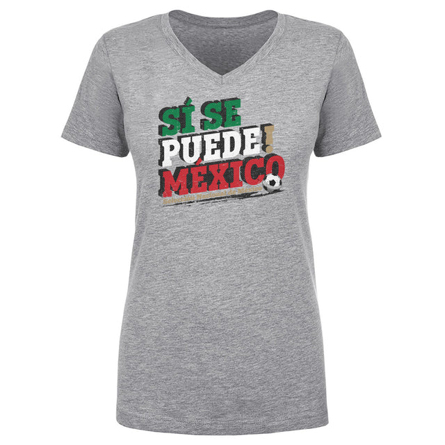 Mexico Women's V-Neck T-Shirt | 500 LEVEL