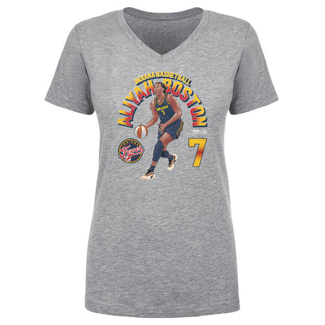 Aliyah Boston Women's V-Neck T-Shirt | 500 LEVEL