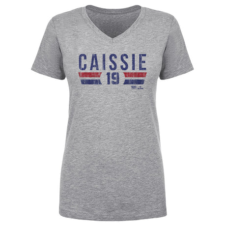 Owen Caissie Women's V-Neck T-Shirt | 500 LEVEL