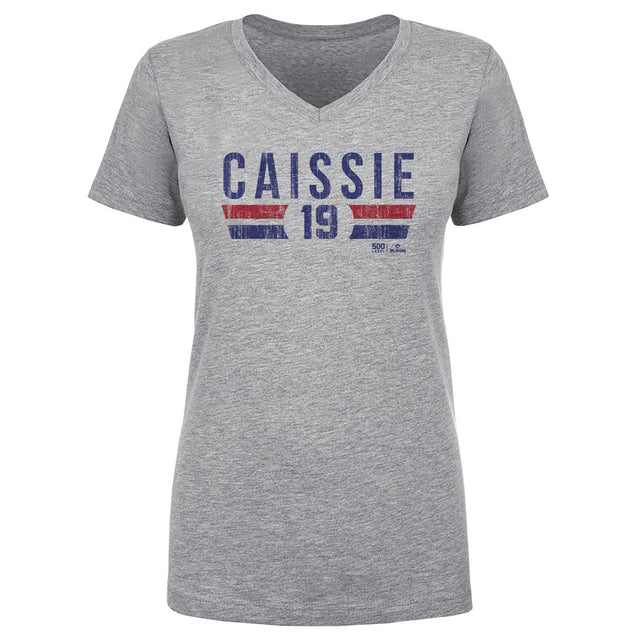 Owen Caissie Women's V-Neck T-Shirt | 500 LEVEL