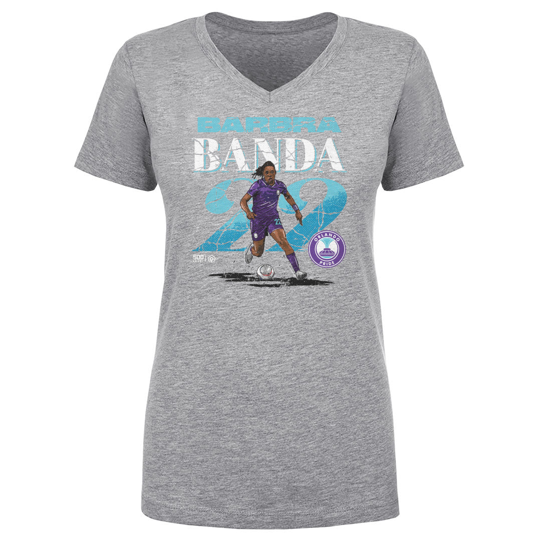 Barbra Banda Women's V-Neck T-Shirt | 500 LEVEL