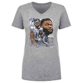Nico Collins Women's V-Neck T-Shirt | 500 LEVEL
