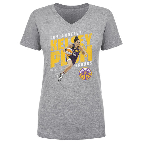 Kelsey Plum Women's V-Neck T-Shirt | 500 LEVEL