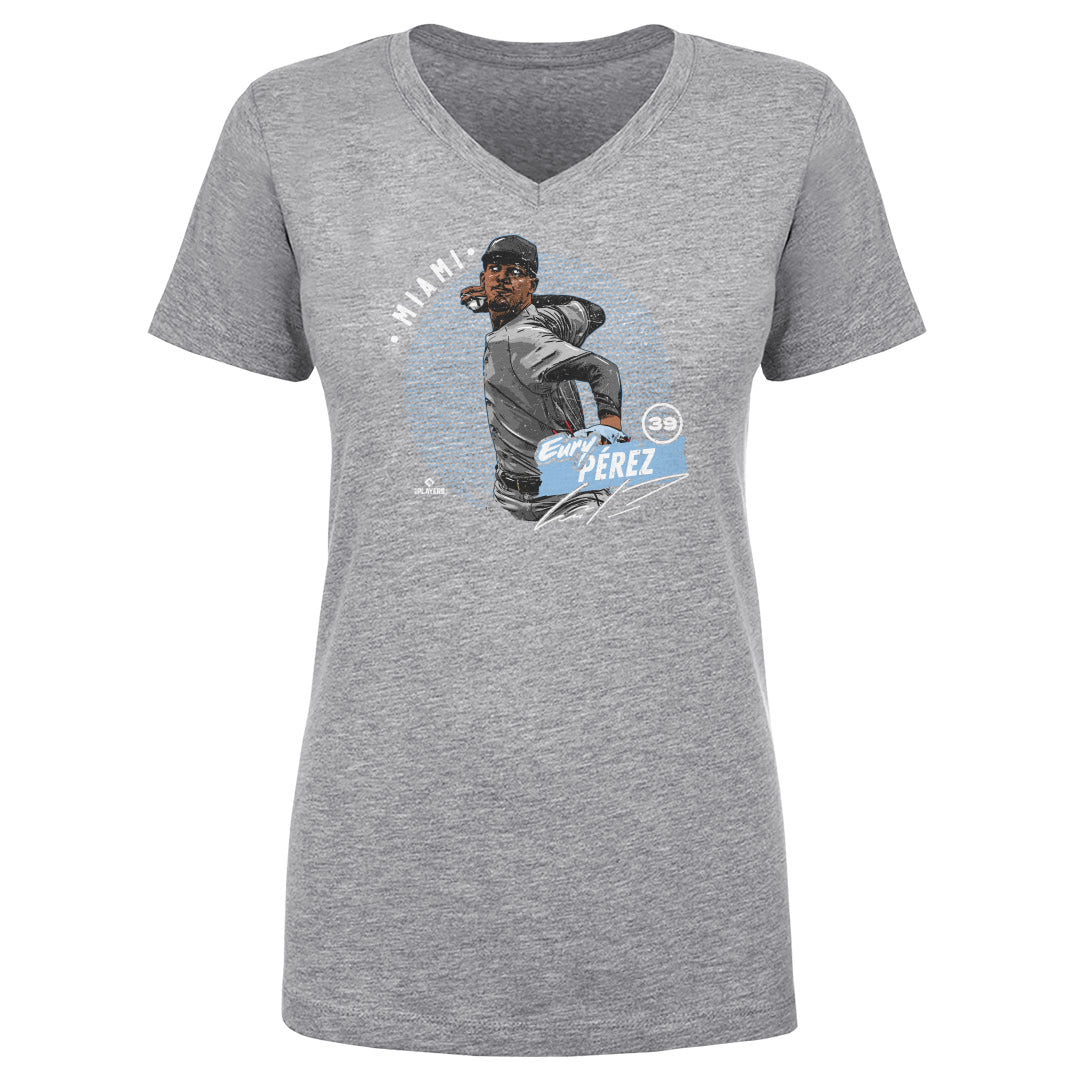 Eury Perez Women's V-Neck T-Shirt | 500 LEVEL