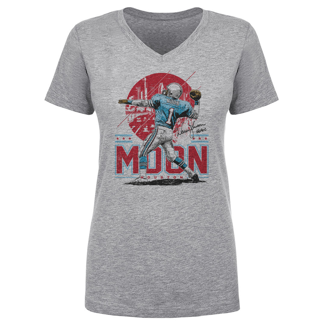 Warren Moon Women's V-Neck T-Shirt | 500 LEVEL