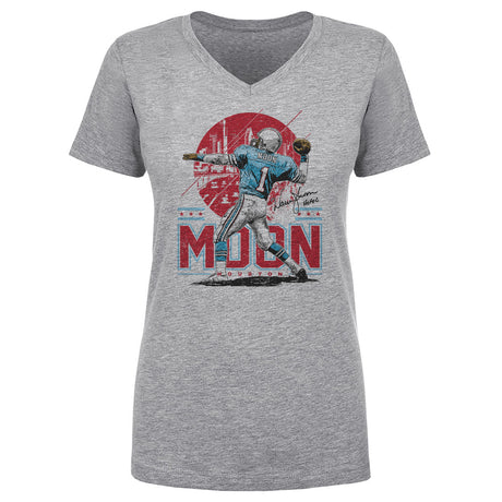 Warren Moon Women's V-Neck T-Shirt | 500 LEVEL