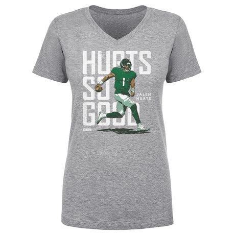 Jalen Hurts Women's V-Neck T-Shirt | 500 LEVEL
