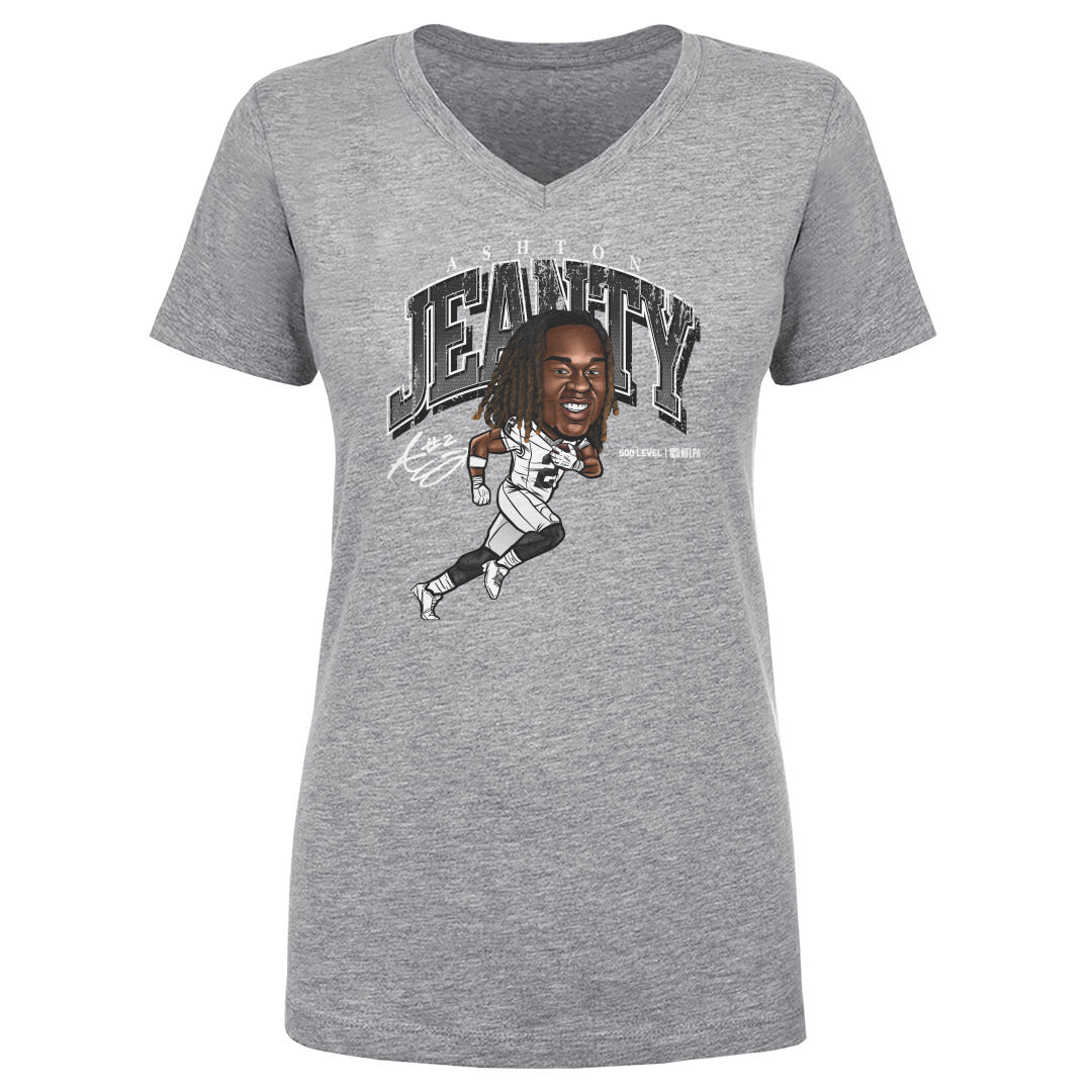 Ashton Jeanty Women's V-Neck T-Shirt | 500 LEVEL