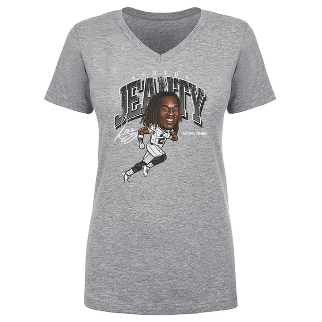 Ashton Jeanty Women's V-Neck T-Shirt | 500 LEVEL