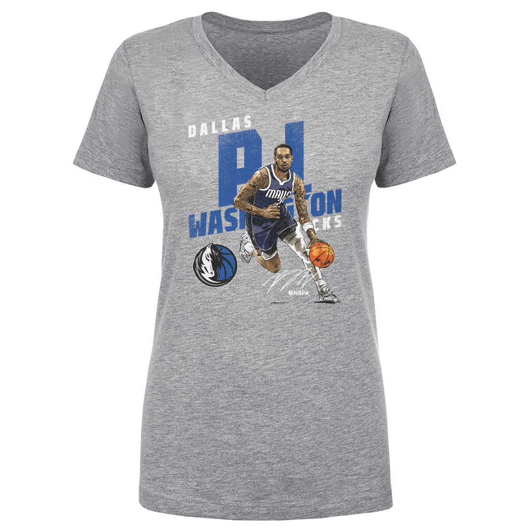 P.J. Washington Women's V-Neck T-Shirt | 500 LEVEL