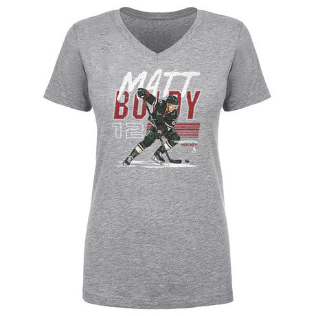 Matt Boldy Women's V-Neck T-Shirt | 500 LEVEL