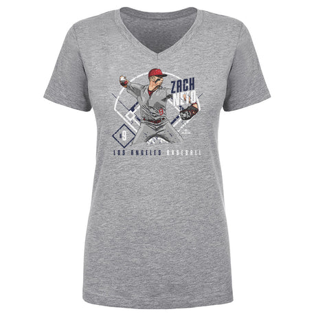 Zach Neto Women's V-Neck T-Shirt | 500 LEVEL