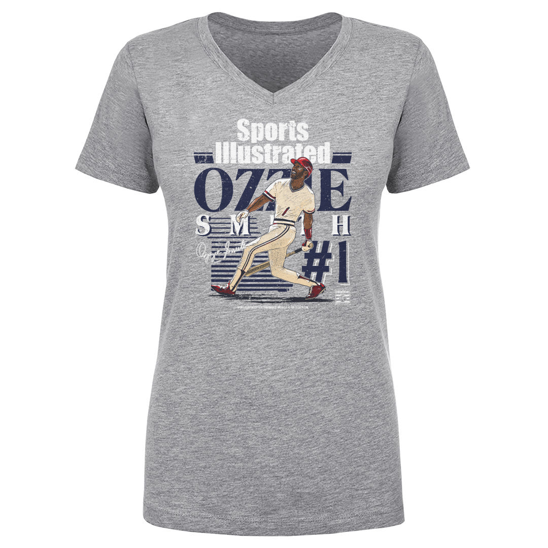 Ozzie Smith Women's V-Neck T-Shirt | 500 LEVEL