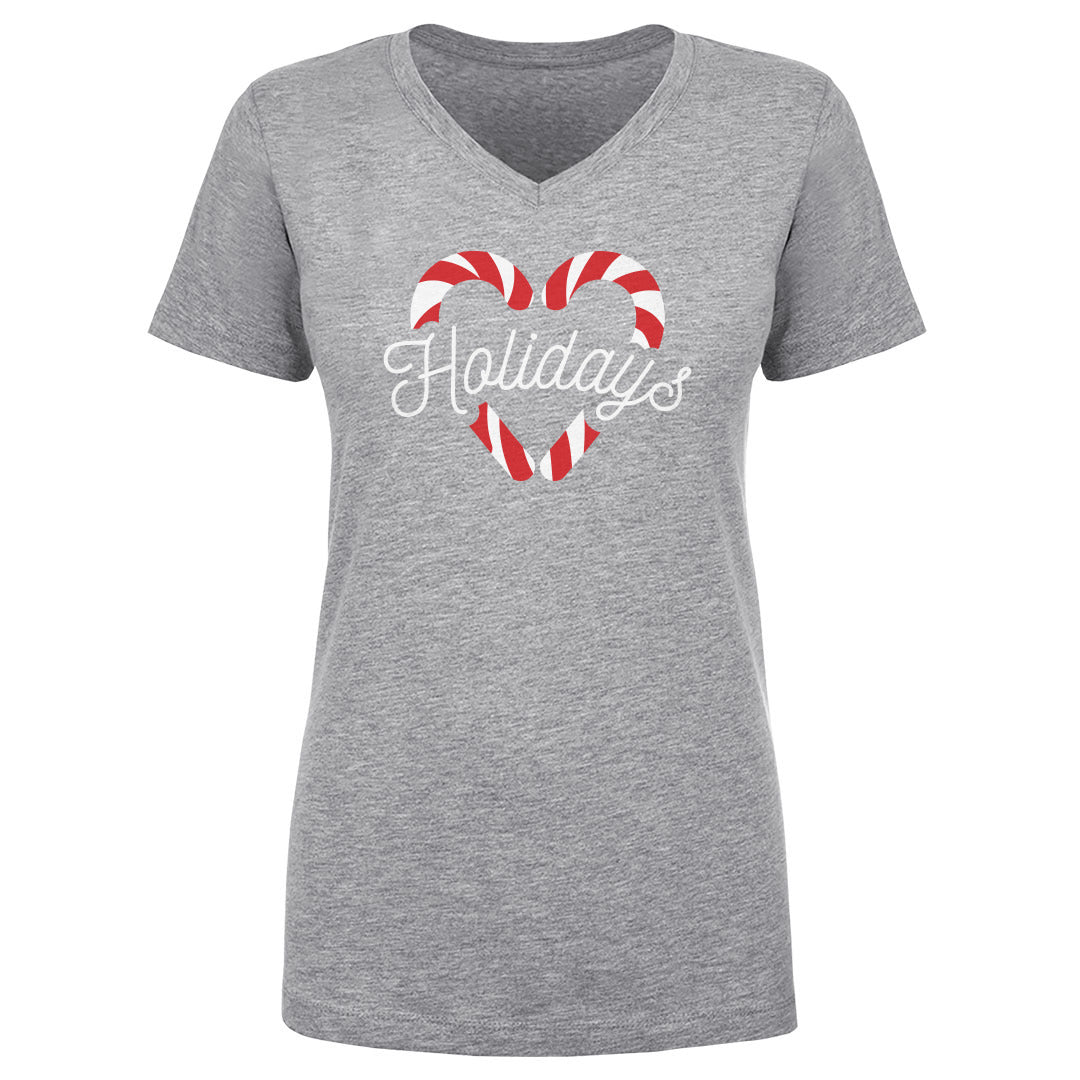 Christmas Women's V-Neck T-Shirt | 500 LEVEL