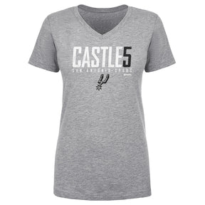 Stephon Castle Women's V-Neck T-Shirt | 500 LEVEL