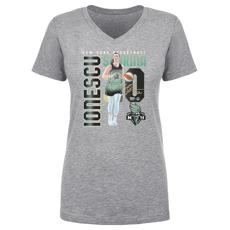 Sabrina Ionescu Women's V-Neck T-Shirt | 500 LEVEL