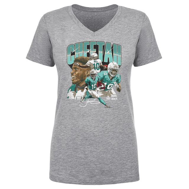 Tyreek Hill Women's V-Neck T-Shirt | 500 LEVEL
