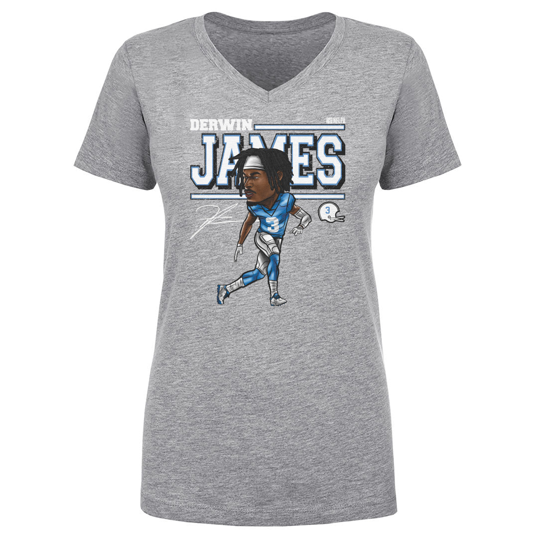 Derwin James Women's V-Neck T-Shirt | 500 LEVEL