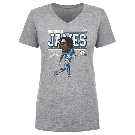 Derwin James Women's V-Neck T-Shirt | 500 LEVEL