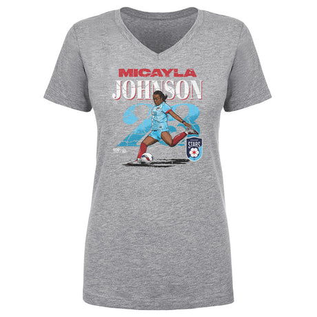 Micayla Johnson Women's V-Neck T-Shirt | 500 LEVEL