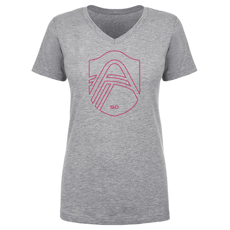 St. Louis City SC Women's V-Neck T-Shirt | 500 LEVEL