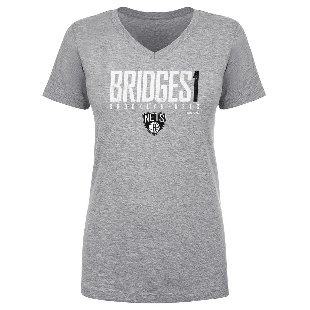 Mikal Bridges Women&#39;s V-Neck T-Shirt | 500 LEVEL