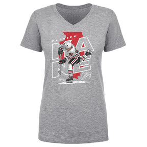 Patrick Kane Women's V-Neck T-Shirt | 500 LEVEL