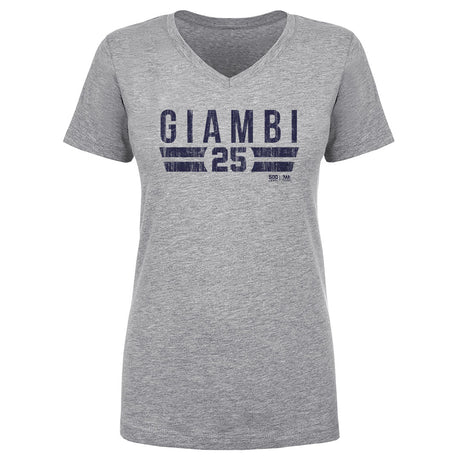 Jason Giambi Women's V-Neck T-Shirt | 500 LEVEL