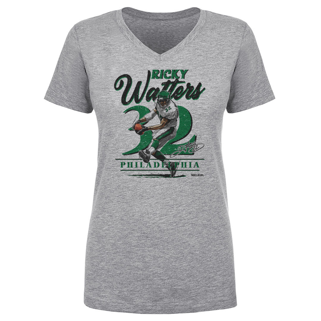 Ricky Watters Women's V-Neck T-Shirt | 500 LEVEL