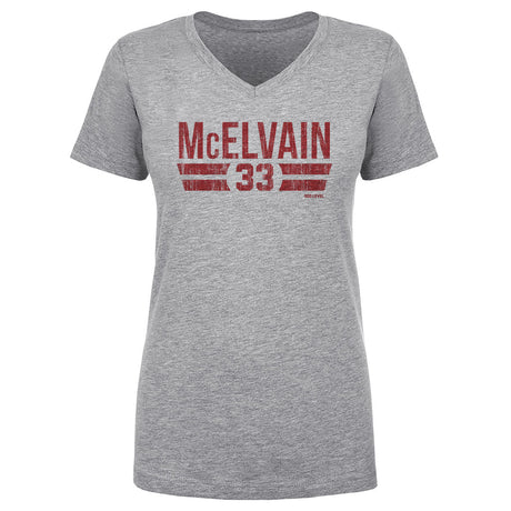 Ethan McElvain Women's V-Neck T-Shirt | 500 LEVEL