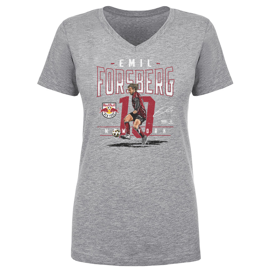 Emil Forsberg Women's V-Neck T-Shirt | 500 LEVEL