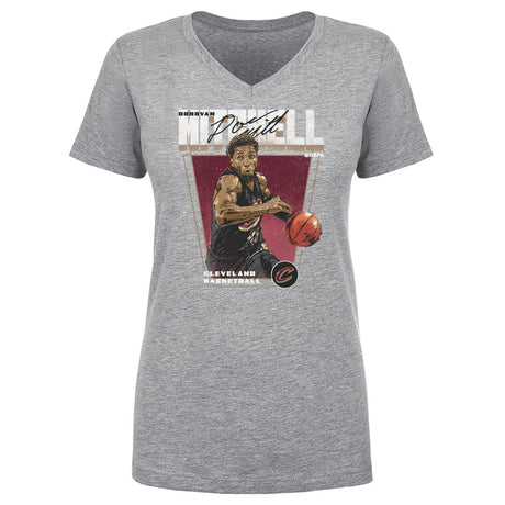 Donovan Mitchell Women's V-Neck T-Shirt | 500 LEVEL